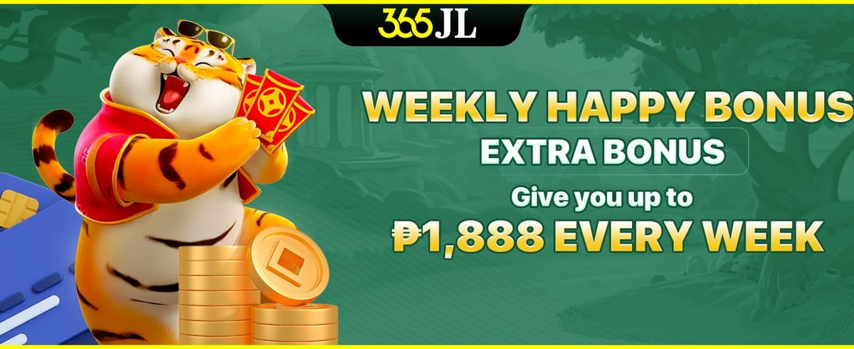 Weekly Happy Reload Bonus promotion